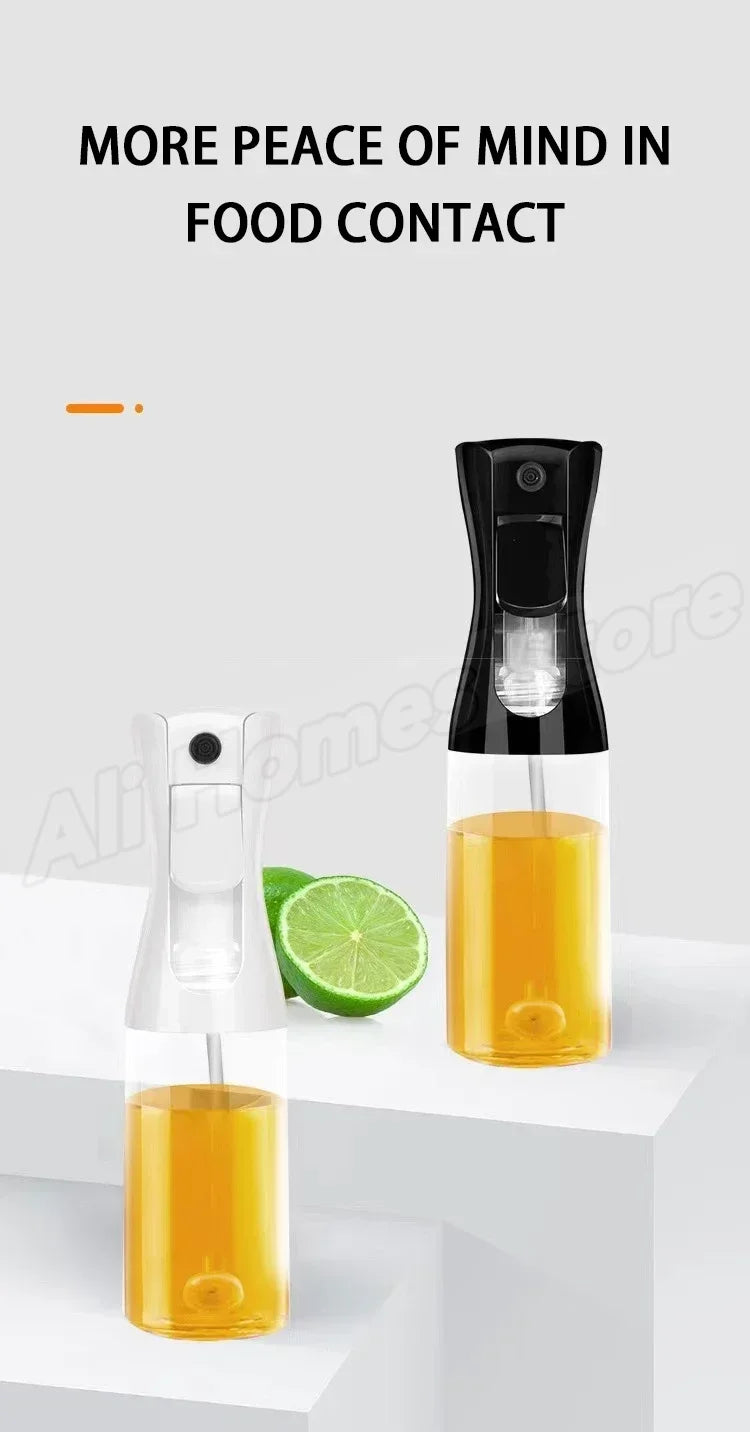 Oil Spray Bottle for Cooking | Reusable Olive Oil Mist Sprayer & Vinegar Dispenser | Food Grade Kitchen Accessory