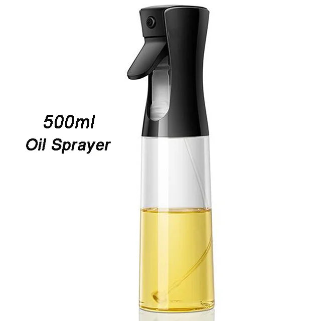 Oil Spray Bottle for Cooking | Reusable Olive Oil Mist Sprayer & Vinegar Dispenser | Food Grade Kitchen Accessory
