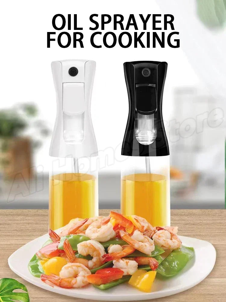 Reusable food grade olive oil mist spray bottle for cooking and air fryer use