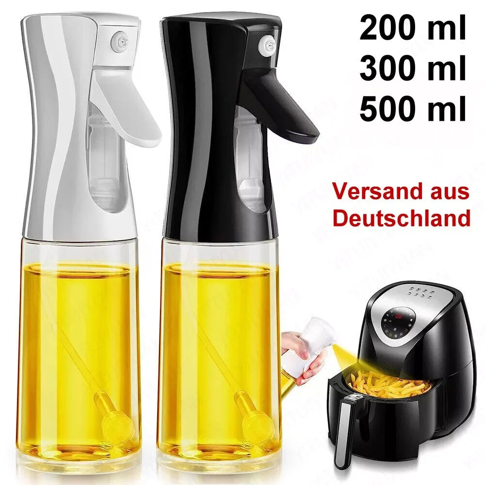 Reusable food grade olive oil mist spray bottle for cooking and air fryer use