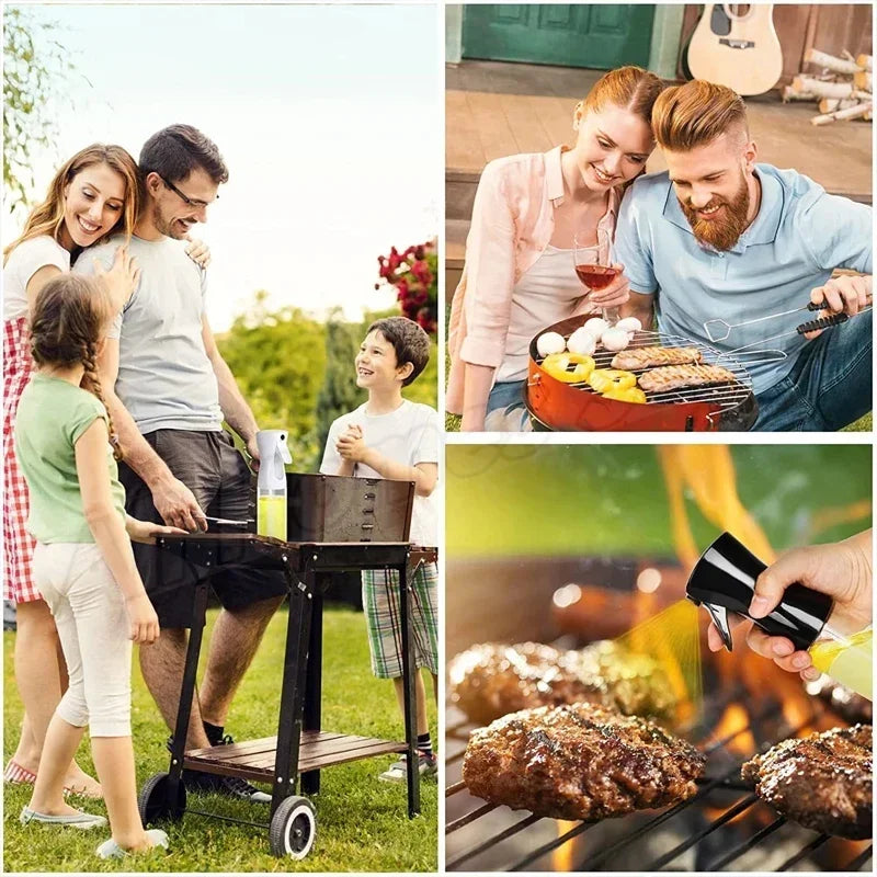 Reusable food grade olive oil mist spray bottle for cooking and air fryer use